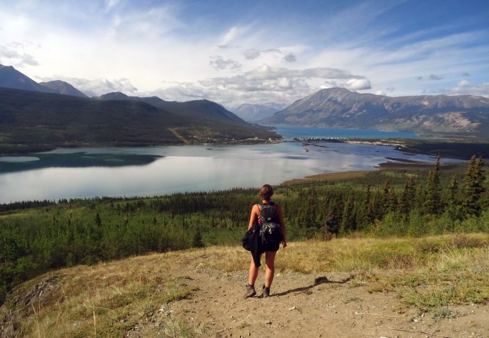 Randonnée Naires Mountain à Carcross, Yukon Territory, Canada