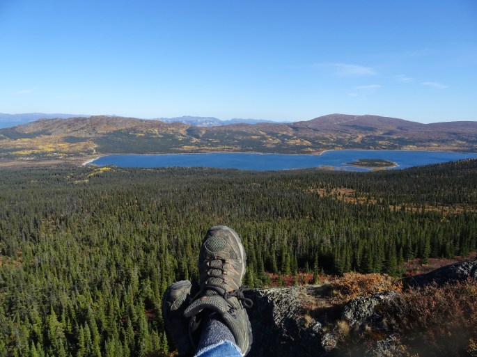 Randonnée à Fish lake, Whitehorse, Yukon, Canada