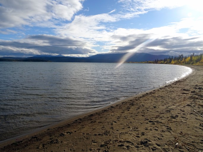 Marsh lake, Yukon, Canada