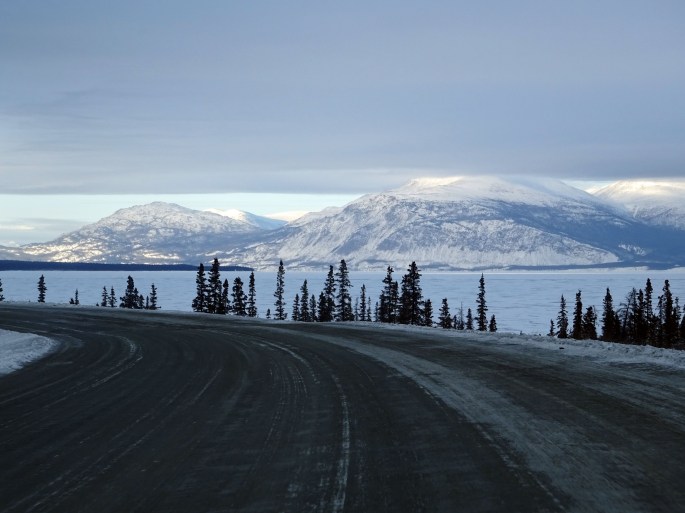 Alaska Highway, Kluane national park, Yukon, Canada