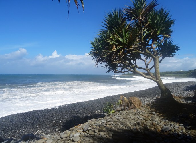 Sentier littoral Est, Saint-Benoit, Ile de la Réunion