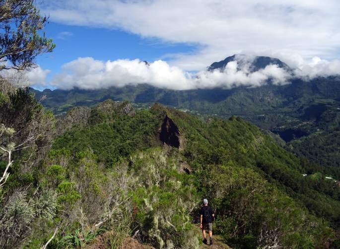 Randonnée Piton Maillot au cirque de Salazie, ile de la Réunion