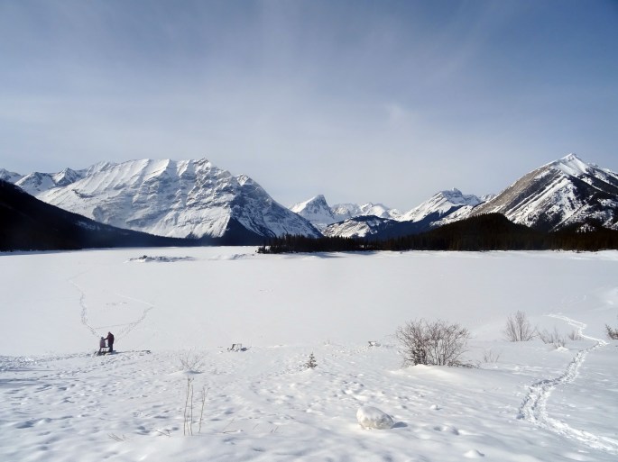 Upper Kananaskis lake, Alberta, Canada