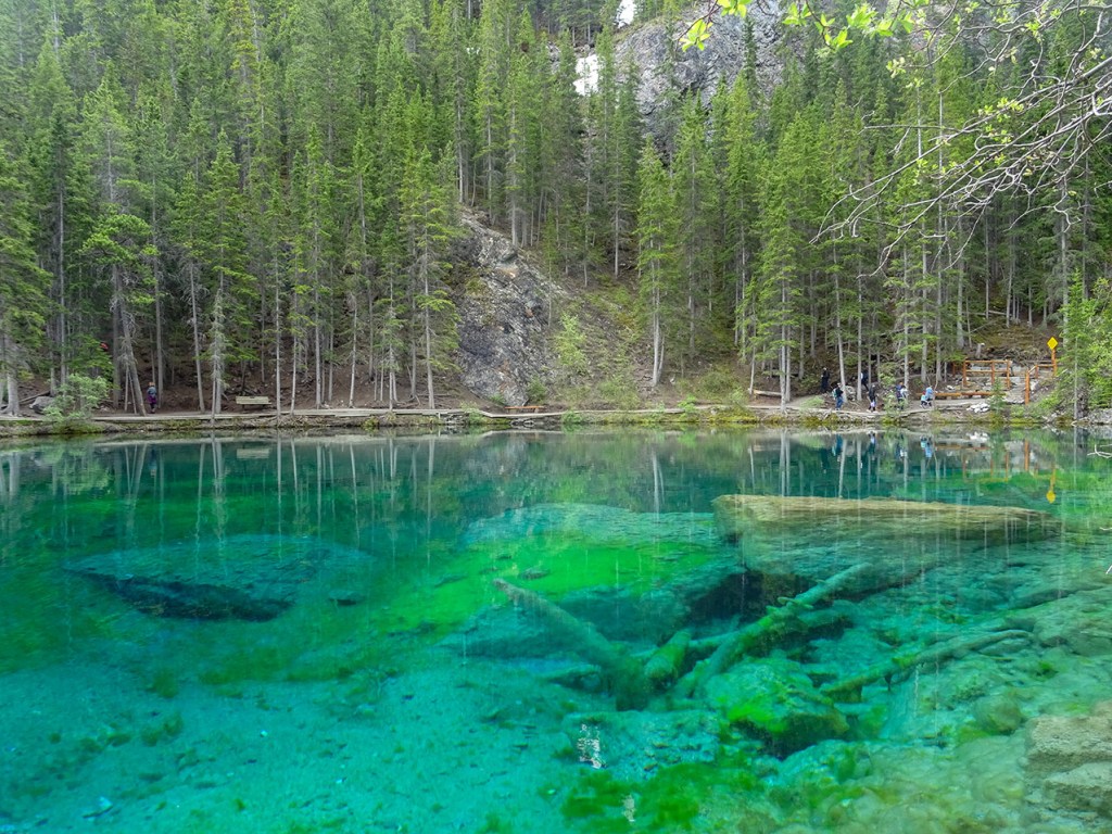 Grassi Lakes, Randonnée à Canmore, Alberta, Canada