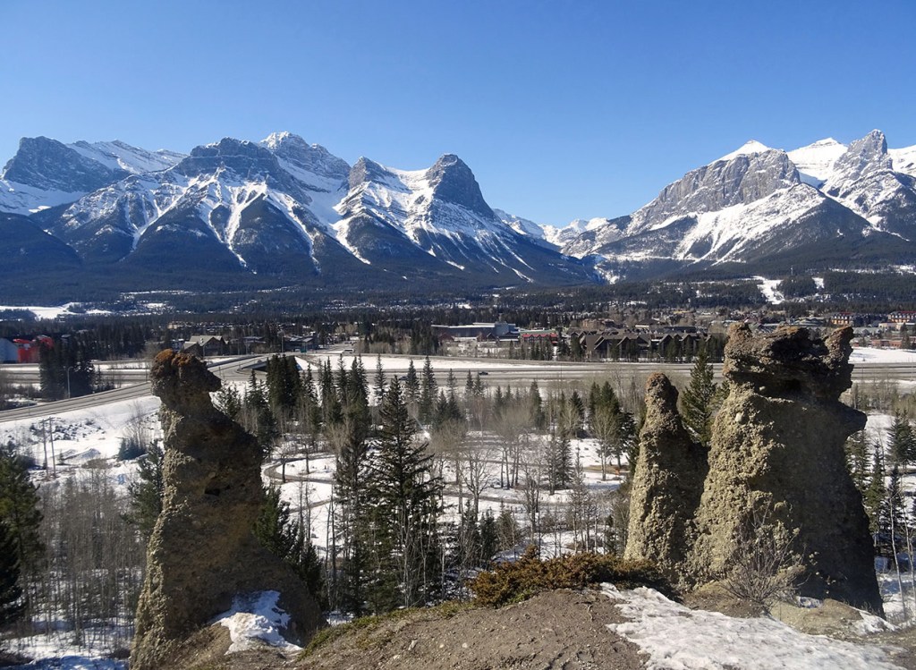 Canmore Hoodos , Alberta, Canada