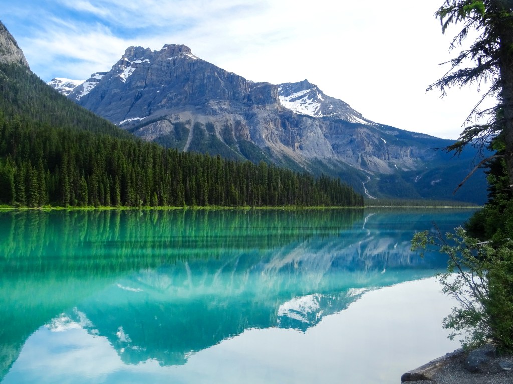 Lac émeraude, Parc national de Yoho, Alberta, Canada