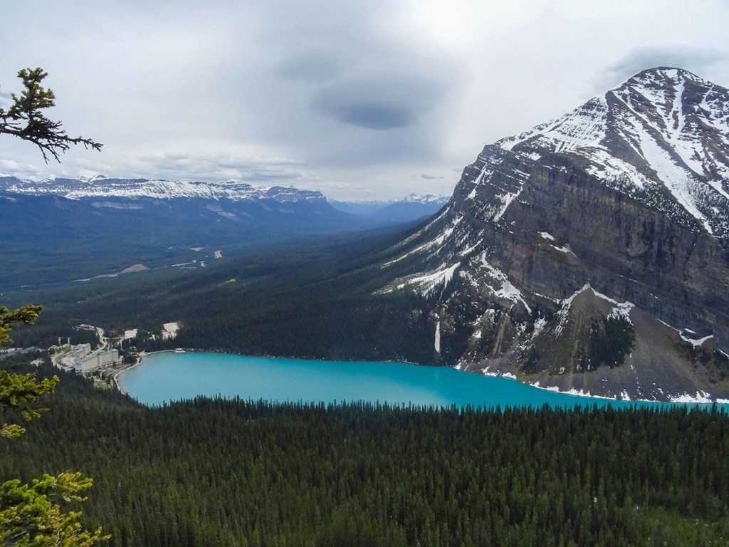 Randonnée Little Beehive via le Lac Louise, Parc national de Banff, Alberta, Canada