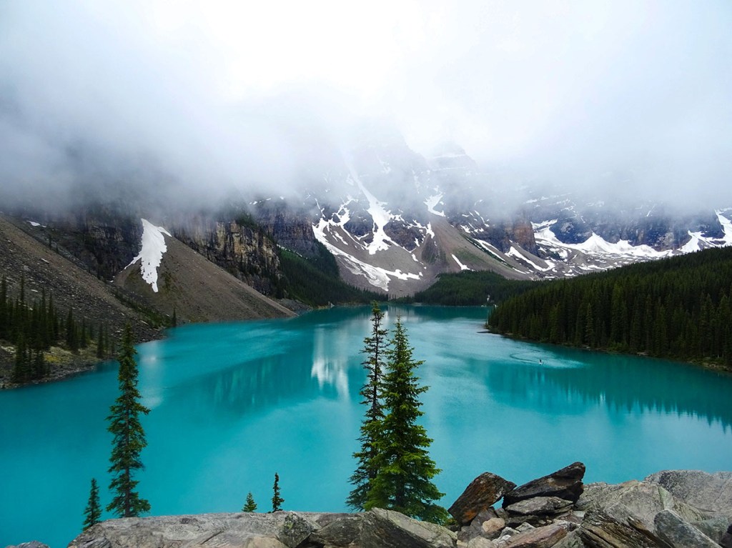 Lac Moraine, Parc national de Banff, Alberta, Canada