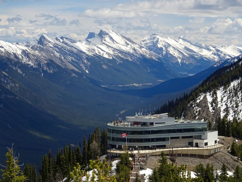 Sulfur mountain Gondola,Parc National de Banff, Alberta, Canada