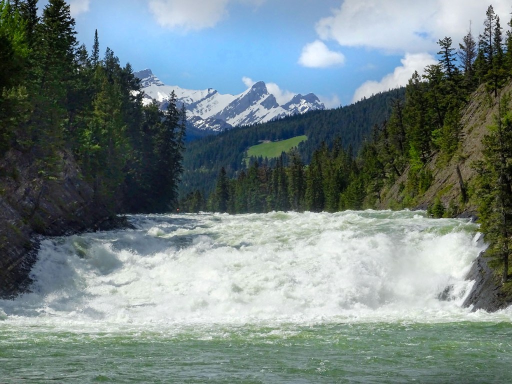Chutes Bow, Parc National de Banff, Alberta, Canada