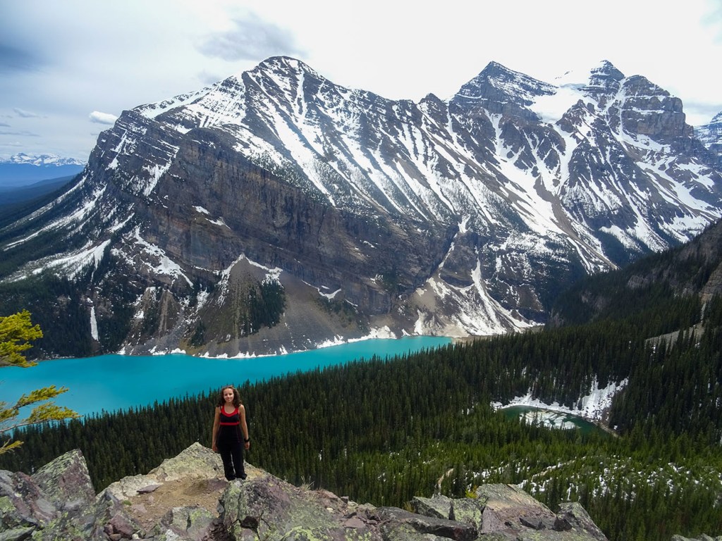 Randonnée Little Beehive via le Lac Louise, Parc national de Banff, Alberta, Canada