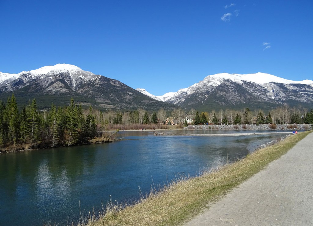 Rivière Bow, Canmore, Alberta, Canada